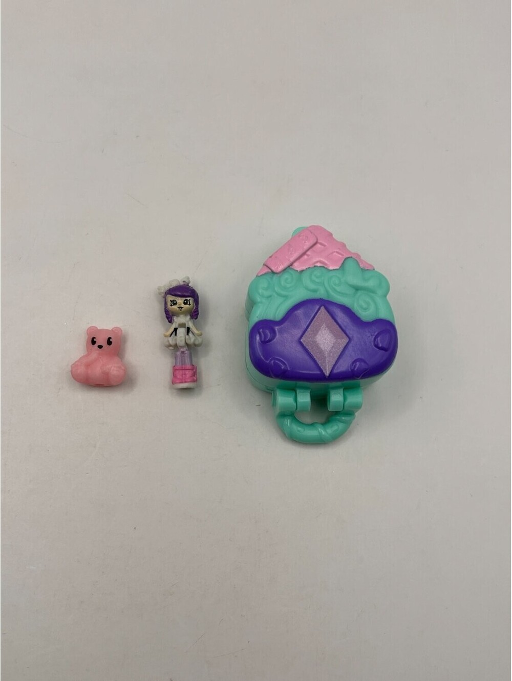 Shopkins Lil Secrets Lock Playset Moose Toys Mini Shoppie Doll & Pink Bear